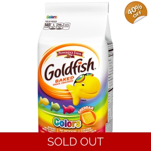 Pepperidge Farm Goldfish Crackers - Colors - 187g Bag